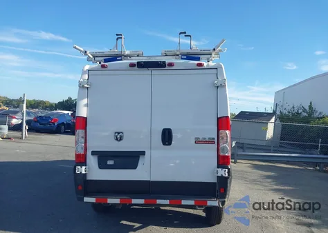 2021 Ram Promaster 1500 Low Roof 136 Wb from USA, damaged, VIN 3C6LRVAG7ME552613